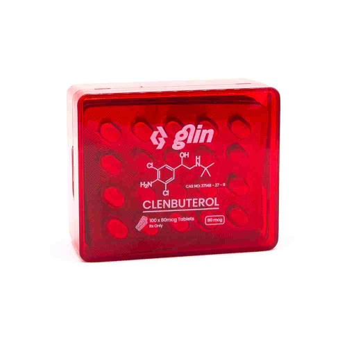 Glin Pharma Clenbuterol 80mcg 100 Tablet - Güçlü Yağ Yakıcı ve Performans Artırıcı