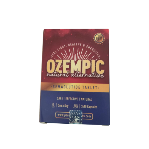 Ozempic Natural Alternative bitkisel zayıflama ve şeker dengeleme takviyesi kapsül formunda